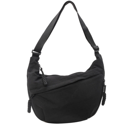 2_19e4c6b9-76b1-44dc-b3a8-b2f3afd0d544.png Solid Color Nylon Large Capacity Shoulder Bag
