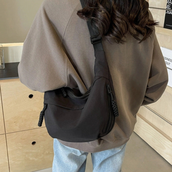 4_eabc63f2-3f4e-470c-8c16-c67e673c8e06.png Solid Color Nylon Large Capacity Shoulder Bag