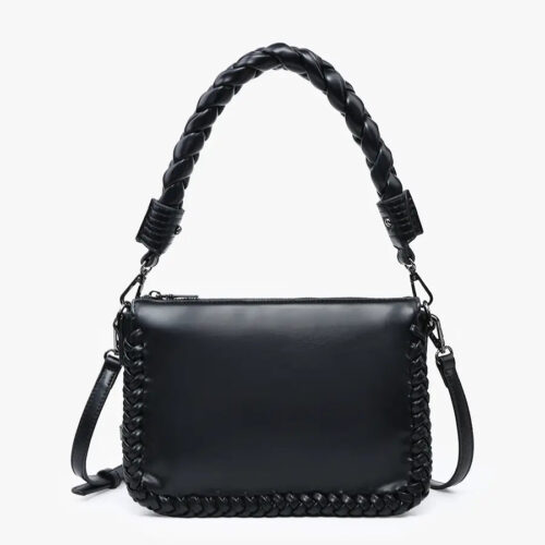 4a4a91c1c97bfb726e9b3412569e153310f01d21d2edcd6c4cebcc6f58087694.jpg Judith Vegan Whipstitch Shoulder Bag