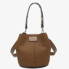 Farrah Suede Bucket Bag w/ Top Handle & Inner Bag