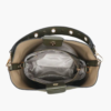 Farrah Suede Bucket Bag w/ Top Handle & Inner Bag