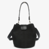 Farrah Suede Bucket Bag w/ Top Handle & Inner Bag