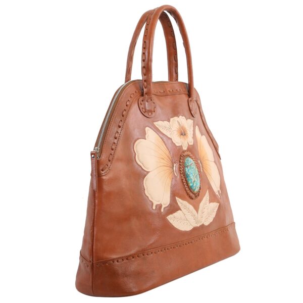 d3a877635e5d707ea83ea266db5202ba5421a48dba1894fd892f497789f75c5a.jpg Queen Monarch Bag Dark Tan